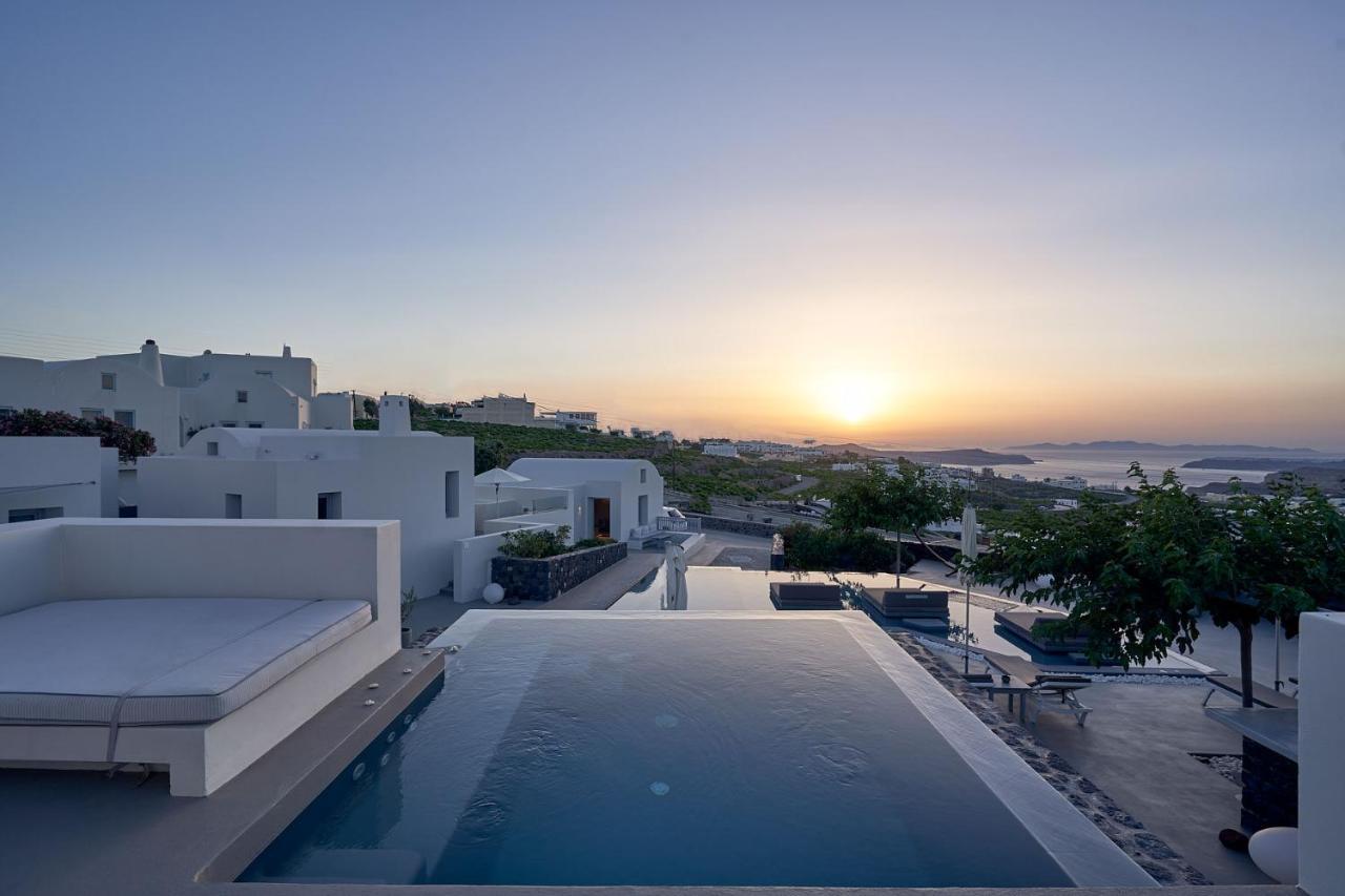 Nova Luxury Suites Pyrgos Kallistis Bagian luar foto