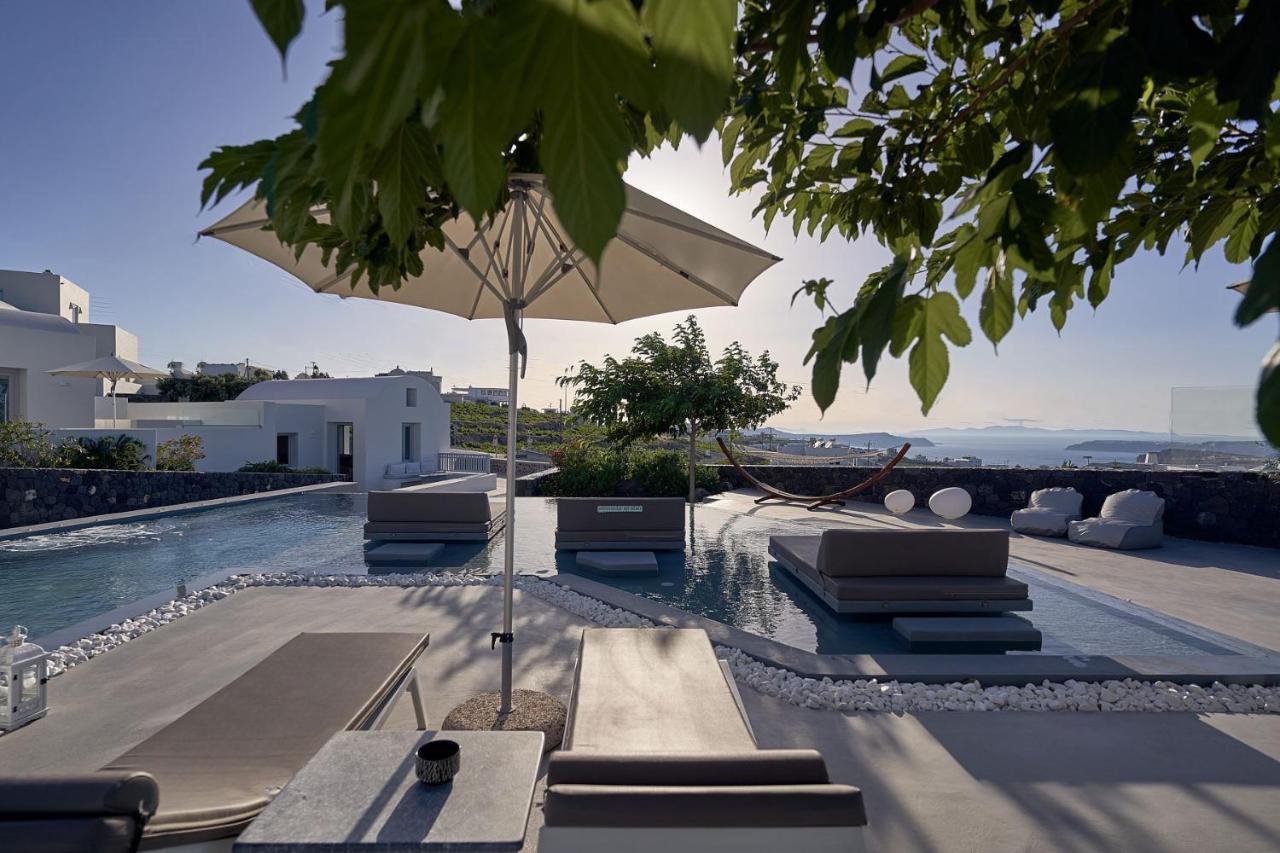 Nova Luxury Suites Pyrgos Kallistis Bagian luar foto
