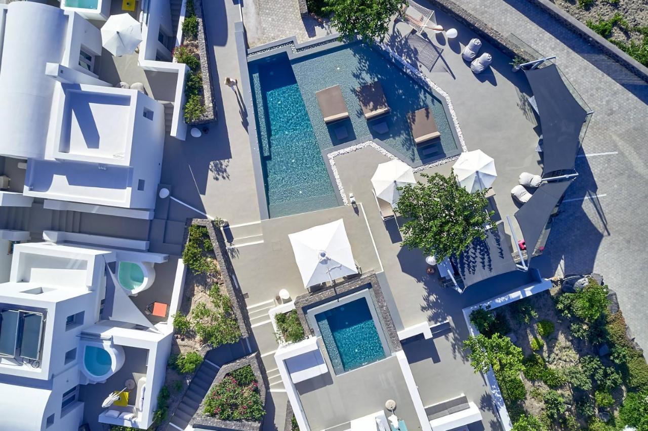 Nova Luxury Suites Pyrgos Kallistis Bagian luar foto