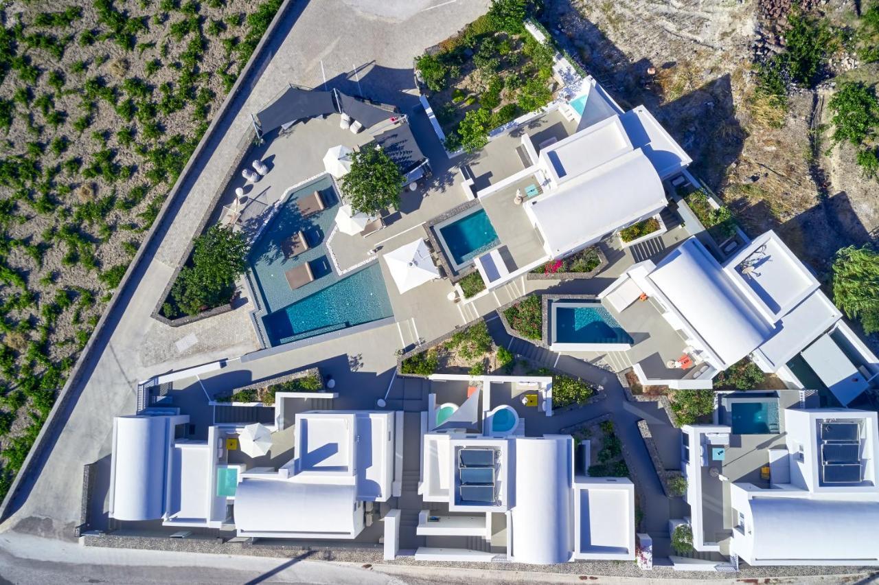 Nova Luxury Suites Pyrgos Kallistis Bagian luar foto