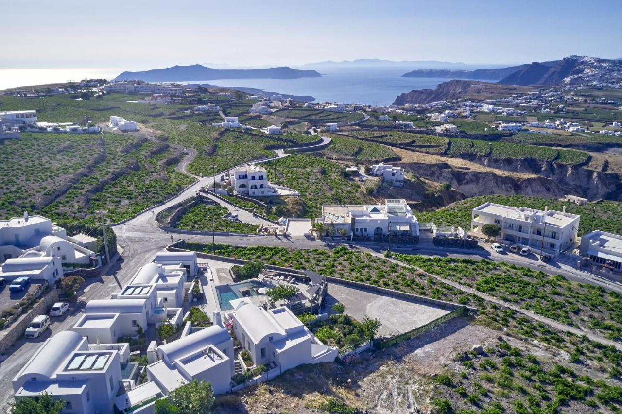 Nova Luxury Suites Pyrgos Kallistis Bagian luar foto