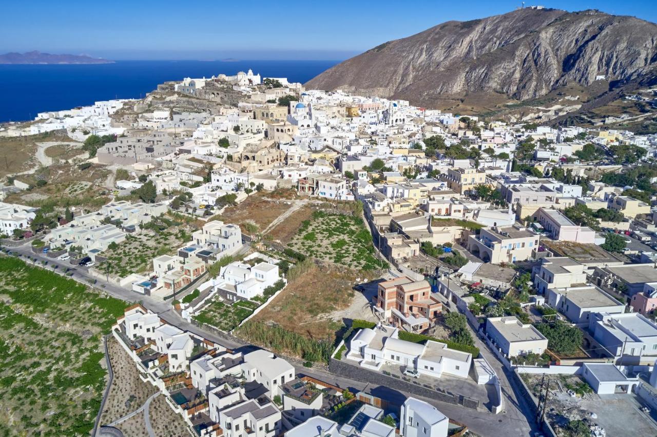 Nova Luxury Suites Pyrgos Kallistis Bagian luar foto