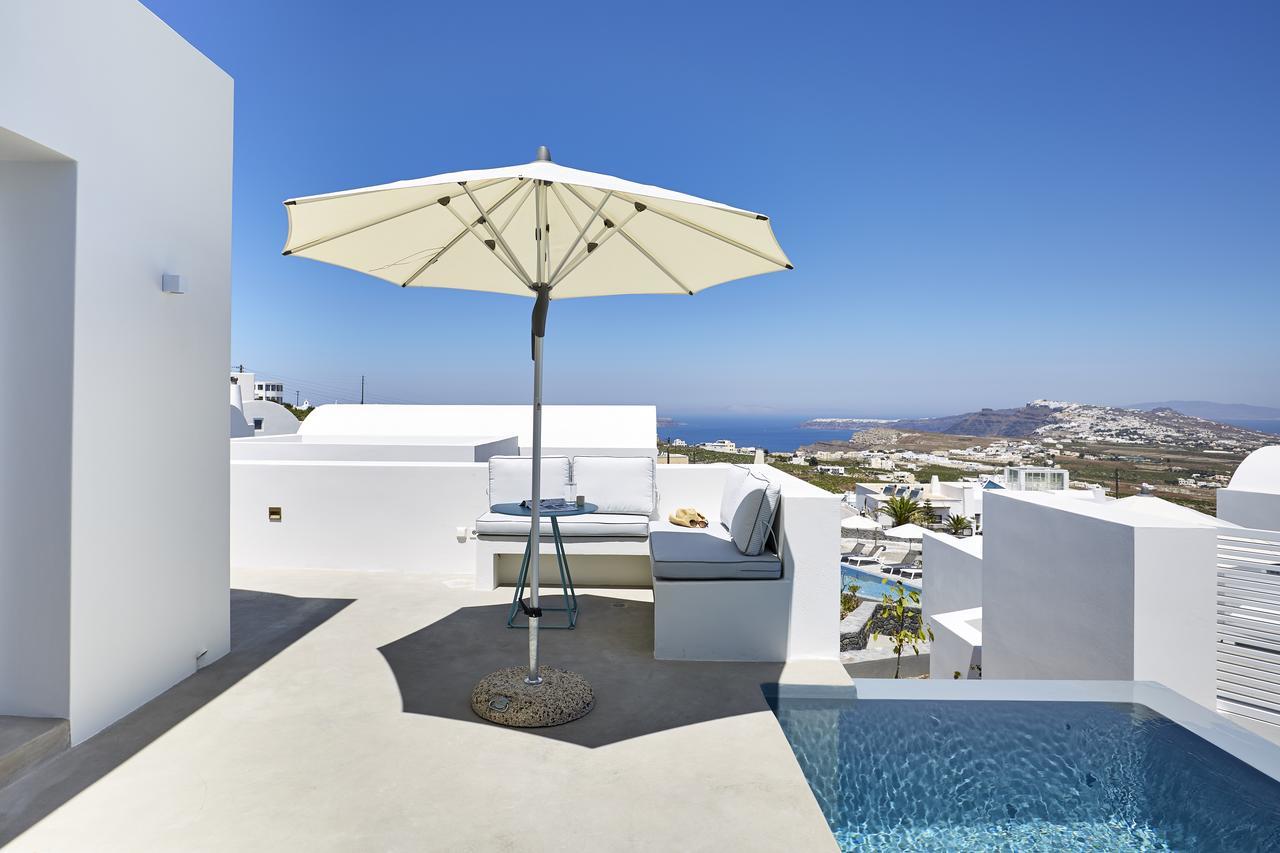 Nova Luxury Suites Pyrgos Kallistis Bagian luar foto