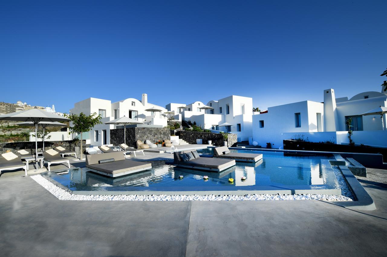 Nova Luxury Suites Pyrgos Kallistis Bagian luar foto
