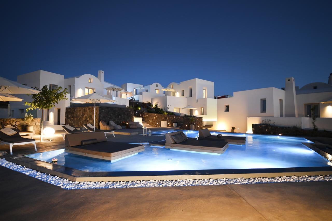 Nova Luxury Suites Pyrgos Kallistis Bagian luar foto
